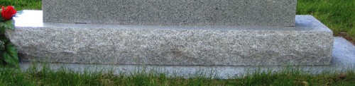 Johnson Vic Headstone Mt McCaleb Cemetery August 13 2010 050