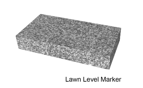 Lawn Level Marker